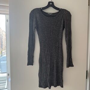 Grey Sweater Dress